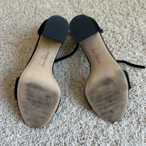 Black Ankle Strap Heels - Picture 5 of 5